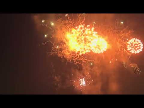 Nice 13 juillet feu d’artifice 2023 ! Promenade des anglais !