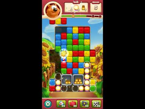 Toon Blast Level 7826 - NO BOOSTERS 🐻🐺🐱 | SKILLGAMING ✔️