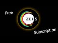 Zee5 free subscription