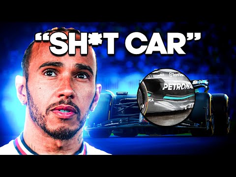 Hamilton's FURIOUS Reaction to Bouncing Mercedes.