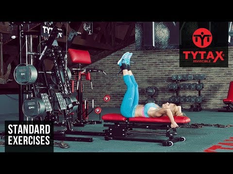 Cable Lying Leg Raise | TYTAX® M2