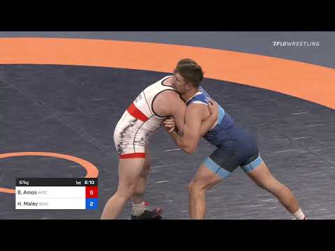 97 Kg Rr Rnd 2 - Braxton Amos, Wisconsin Regional Training Center Vs Haydn Maley, Beaver Dam Wrest