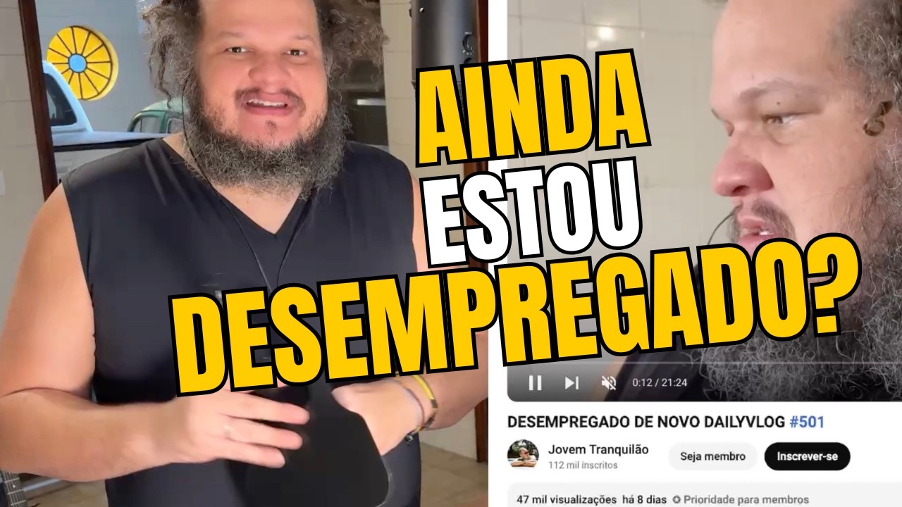 JOVEM TRANQUILÃO DESEMPREGADO