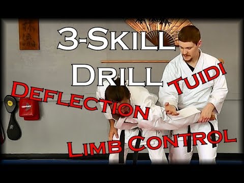 Waza Wednesday 9/13/17 - 3-Skill Drill (Deflection, Limb Control, & Tuidi)