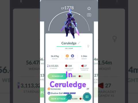 OMG Charcadet Evaluation in Ceruledge #anime #shorts #pokemon