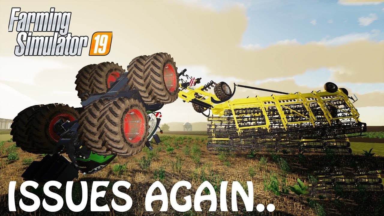 MORE INSANE ERRORS & BUGS in Farming Simulator 2019 | NEED THAT UPDATE | PS4 | Xbox One