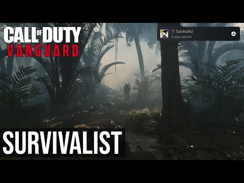 Survivalist Trophy (Find Mateo Without Firing A Bullet In Numa Numa Trail) - Call of Duty Vanguard