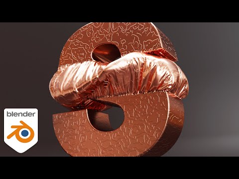 Blender Beginner Tutorial Create Gold Material Beautiful Render
