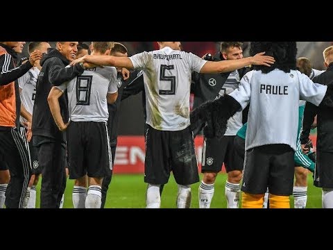 Abgekämpft, aber überglücklich verließ die deutsche U21 um Kapitän Jonathan Tah den Ingolstädter Spo