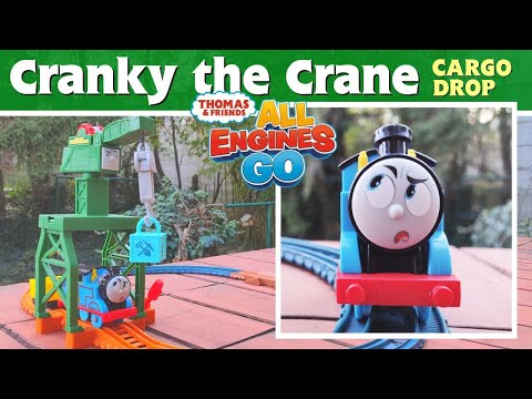 Fisher Price Thomas and Friends trasos rinkinys su motorizuotu garvežiuku video