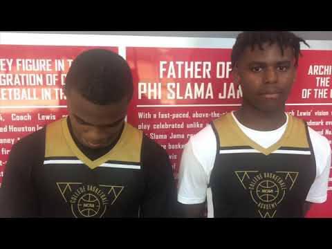 Chance Robinson (Lincoln Prep, LA) Emareyon McDonald (Scotlandville Magnet, LA)