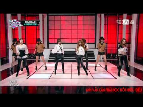 [Vietsub]Brown Eyed Girls - Kill Bill @ M! Countdown 130801
