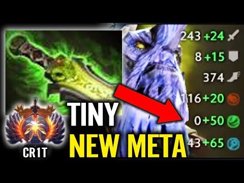 NEW Magic Caster Dota 2 - Comeback 7k mmr Cr1t- Tiny new meta