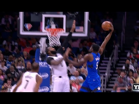 Andre Drummond soars for a MASSIVE block on Mo Bamba's HIGHLIGHT dunk after questionable fouls! 💪