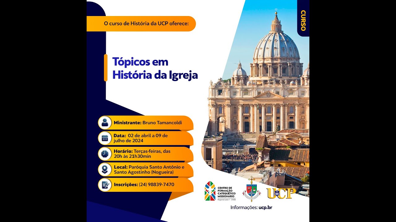 História da Igreja - Aula 1