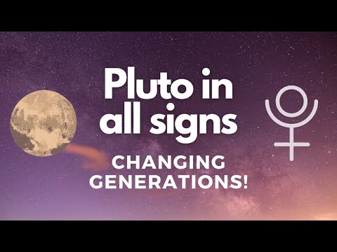 Pluto Generations -- Drastically changing the world!