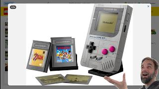 LEGO Nintendo Game Boy revealed & it's essentially perfect! 72046 #NotSponsored