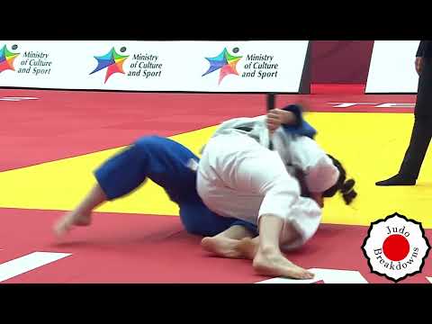 Judo Womens - Timna Nelson Levy vs. Sevara Nishanbayeva - U57 Grand Slam Tel Aviv 2022