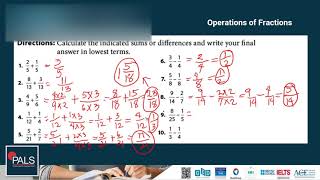 Free GED Math Course Lesson 20 | Arithmetic: Operations of Fractions