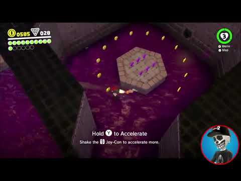 Super Mario Odyssey Guide Sand Kingdom Power Moon # 57