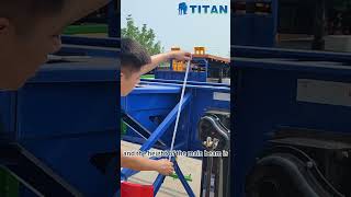 Titan Shipping Container Chassis Trailer for Container Transport semirremolque chasis nuevo | Imagen 4 - Autoline