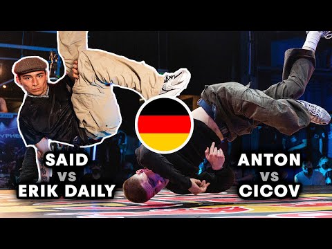 Said vs. Erik Daily & Anton vs. Cicov | Red Bull BC One Cypher Germany 2021