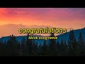 Wow Congratulations Remix | Tiktok Song (Lyrics Video) (Loop)