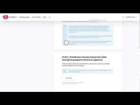 Jak zweryfikować profil na zrzutka.pl? (stary widok zrzutki)