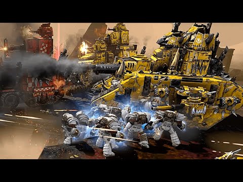30K Terminators vs Orks tanks armada - Warhammer 40K: Dawn of War 2: Retribution | Astartes Mod 2022