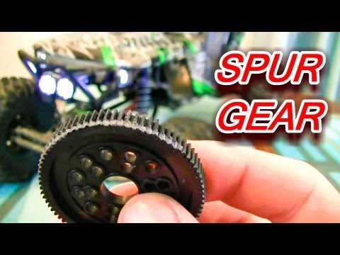 How To Replace The Axial Wraith Spur Gear DETAILED Guide/ Tutorial