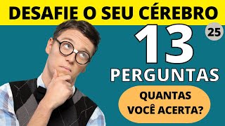 Quiz - Conhecimentos Gerais | Conhecimento Em Minutos - Estimule o seu cérebro