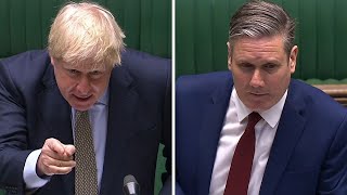 video: Boris Johnson accuses Keir Starmer of undermining Brexit vote as pair clash over Russia