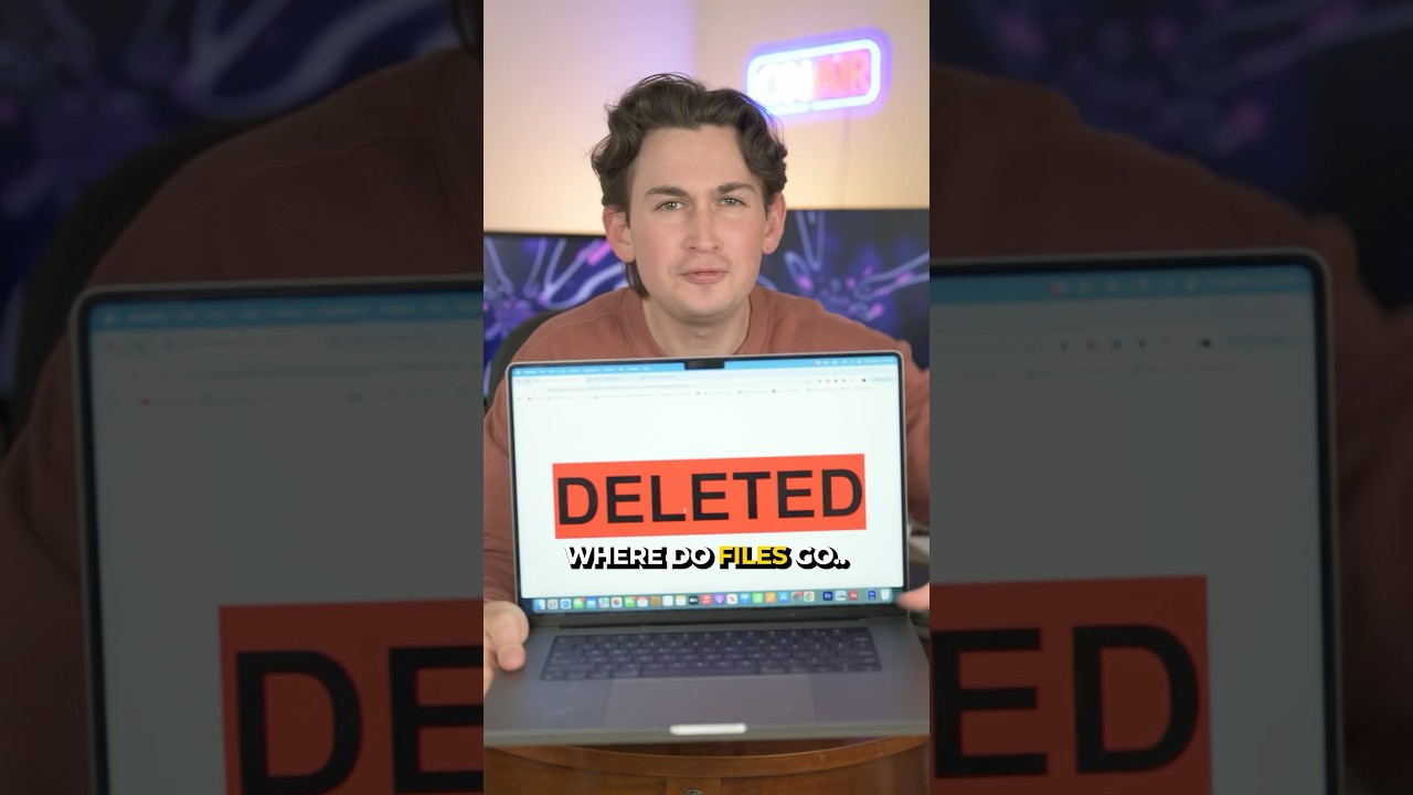 Where Do Deleted Files Go? 😳💻 #shorts