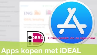 App Store tegoed opwaarderen met iDEAL