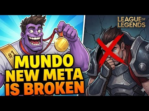 MUNDO IS 100% BROKEN NOW! 😱 Darius Didn't Stand a Chance...#LeagueOfLegends #DrMundo #LeagueGameplay