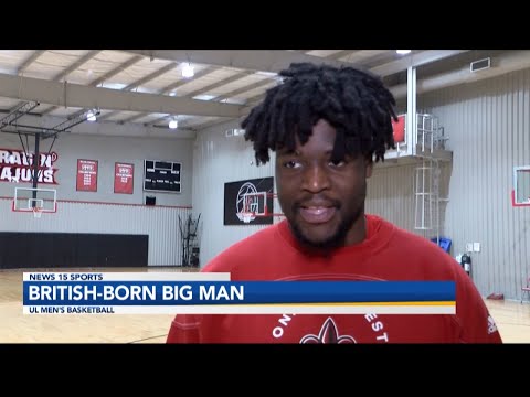 British-born UL big man Hosana Kitenge has adjusted well with Ragin' Cajuns