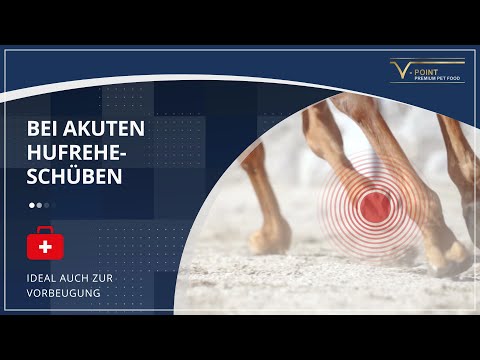 V-Point® REHE Plus za konje - Naravna, močna pomoč pri laminitisu (nemško besedilo/zvok)