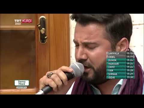 MUZAFFER GÜRLER AHMEDA KÜRTÇE MEVLİT TRT KURDİ DEMA FITARE 28.05.2018
