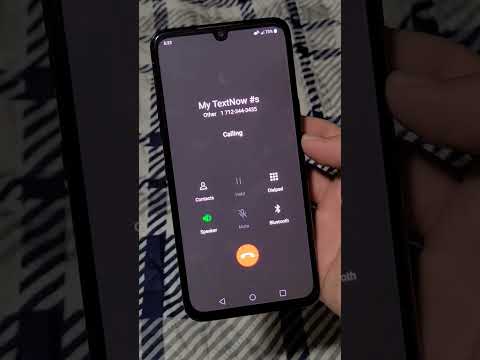 LG G8x ThinQ dialing