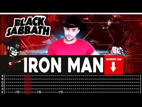 【BLACK SABBATH】[ Iron Man ] cover by Masuka | LESSON | GUITAR TAB