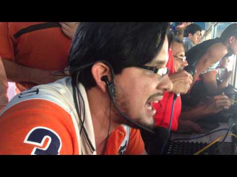 Final Capwell Emelec (3) vs. Barcelona (0) Samuel Alvarado (el pregonero del gol)