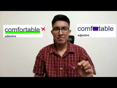 Don’t Say 'Confortable' ❌ Say THIS Instead ✅ | English Pronunciation Tips