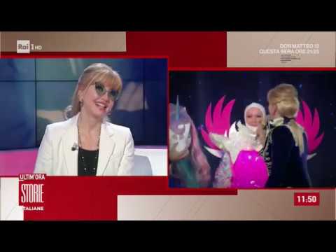 Milly Carlucci e "Il cantante mascherato", il grande successo di Rai1 - Storie italiane 16/01/2020