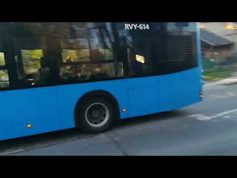 MERCEDES CONECTO G2 RVY-614 BKV BKK 87 VONALÁN DÉL PESTI BUSZ.