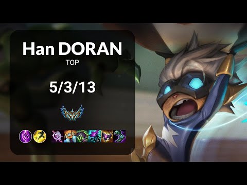 Han Doran Kennen vs Vladimir TOP - KR  Patch 14.15