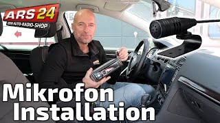 Bluetooth Mikrofon im Auto installieren | ARS24