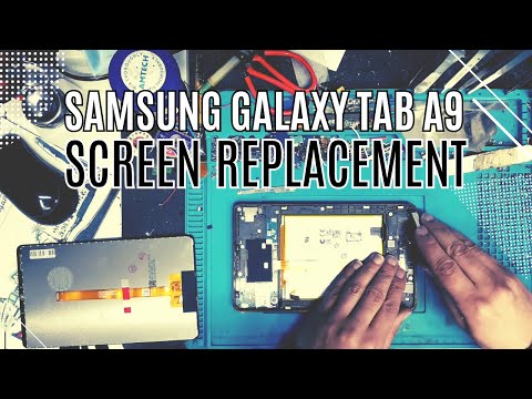 Ändern Sie den Bildschirm des Samsung Galaxy Tab A9 SM-X110, SM-X115 Tablets