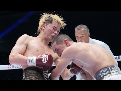 【衝撃結末⚡】那須川天心が元2階級王者を圧倒TKO勝利🔥試合後は救急搬送…左脇腹を押さえ退場😨💥