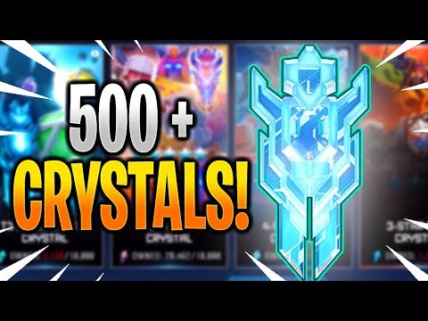 500+ CRYSTAL OPENING! - Transformers: Forged To Fight