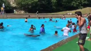 Summer Camp pool fun